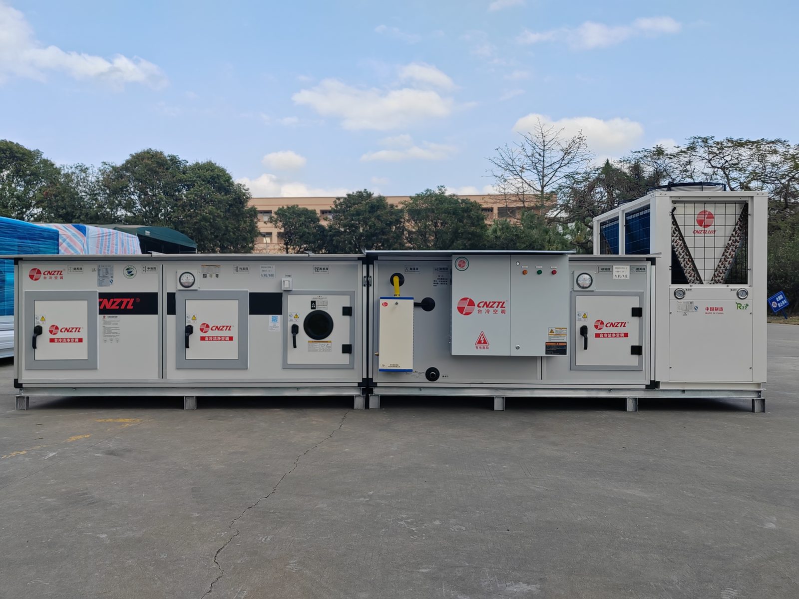 CNZTL rooftop packaged DX units